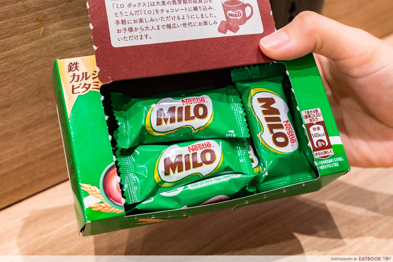 Milo DDDK - inside of box