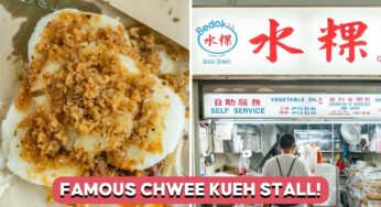 Bedok Chwee Kueh: $0.50 Michelin Bib Gourmand Chwee Kueh Stall