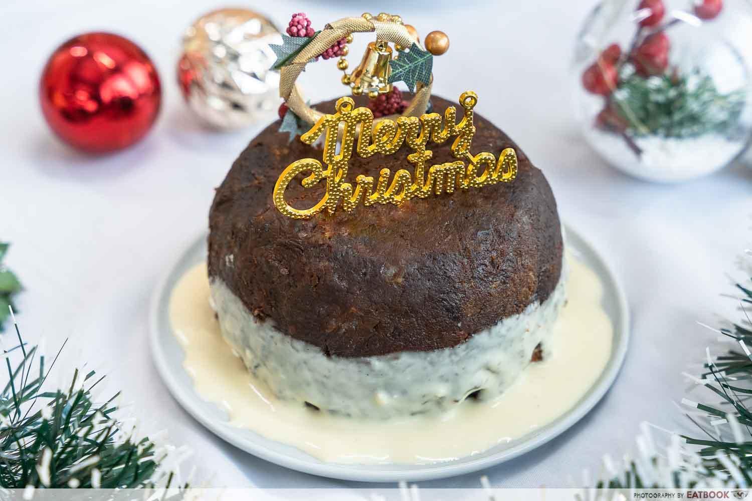 carlton hotel singapore christmas pudding