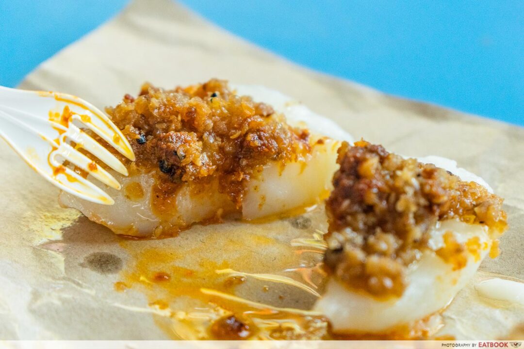 Bedok Chwee Kueh 0.50 Michelin Bib Gourmand Chwee Kueh Eatbook.sg