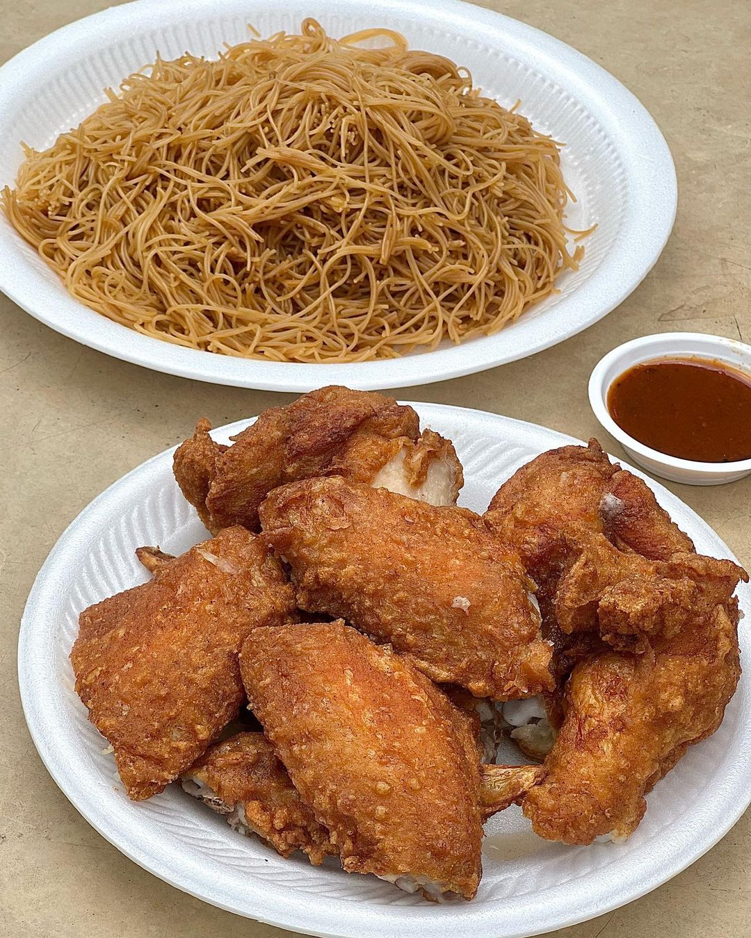 eng kee chicken wings - wings and bee hoon