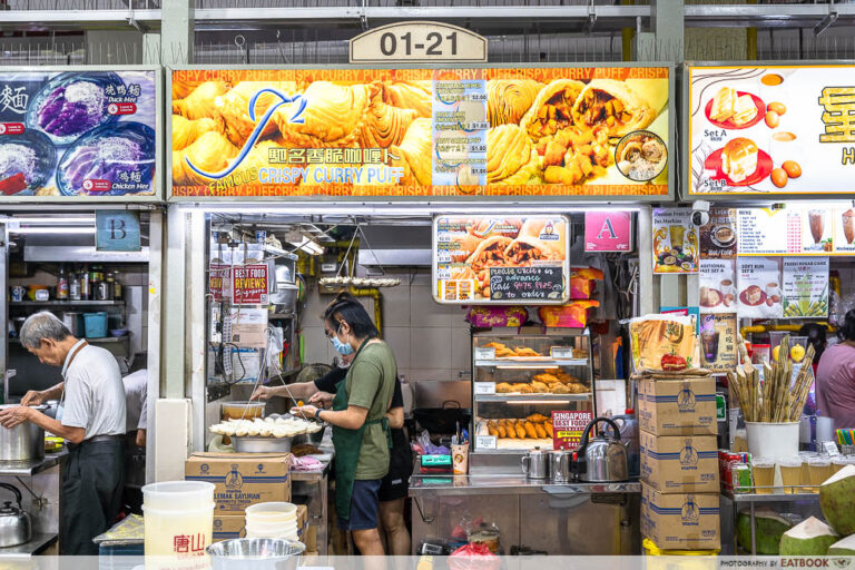 J2 Famous Crispy Curry Puff Review: Flaky Puffs In Amoy St Food Centre ...