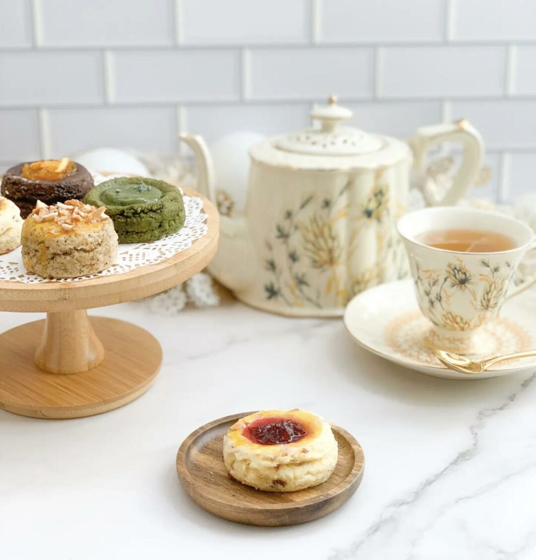 Jamming Scones Has Matcha Lava And Butterscotch Espresso Scones ...