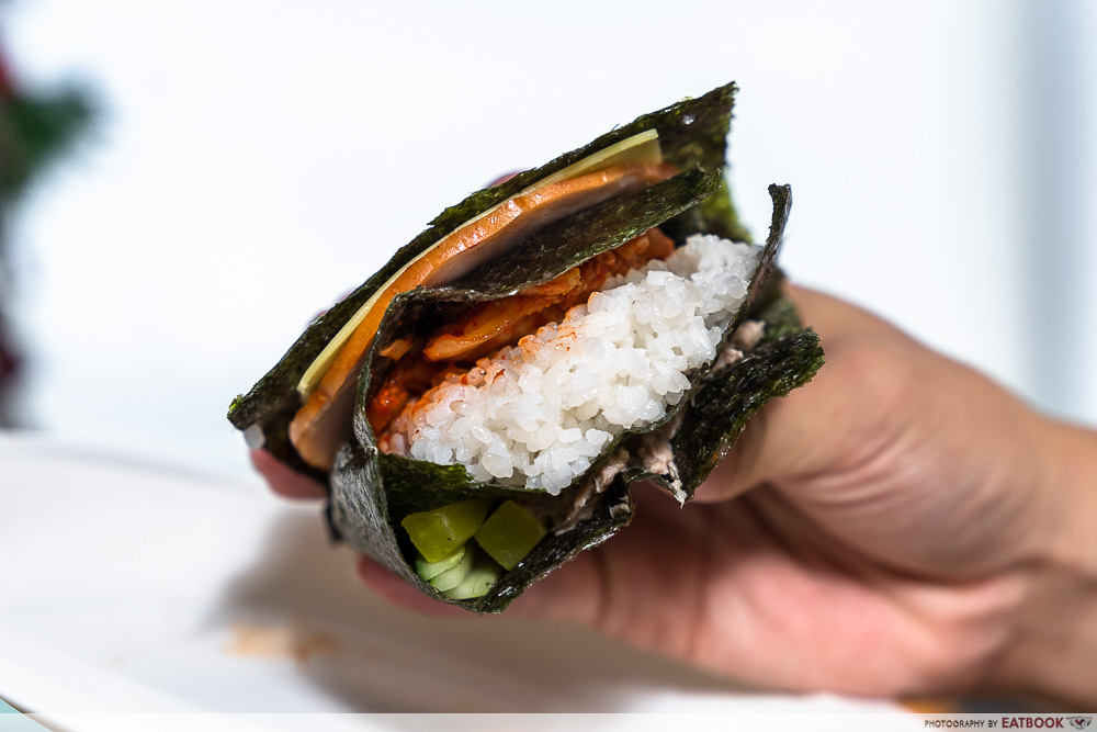 kimbap sandwich