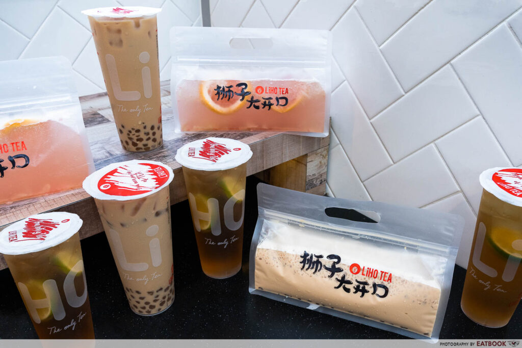 LiHO TEA Has New 1L Bubble Tea Bag and 1.90 Membership Deals Eatbook.sg