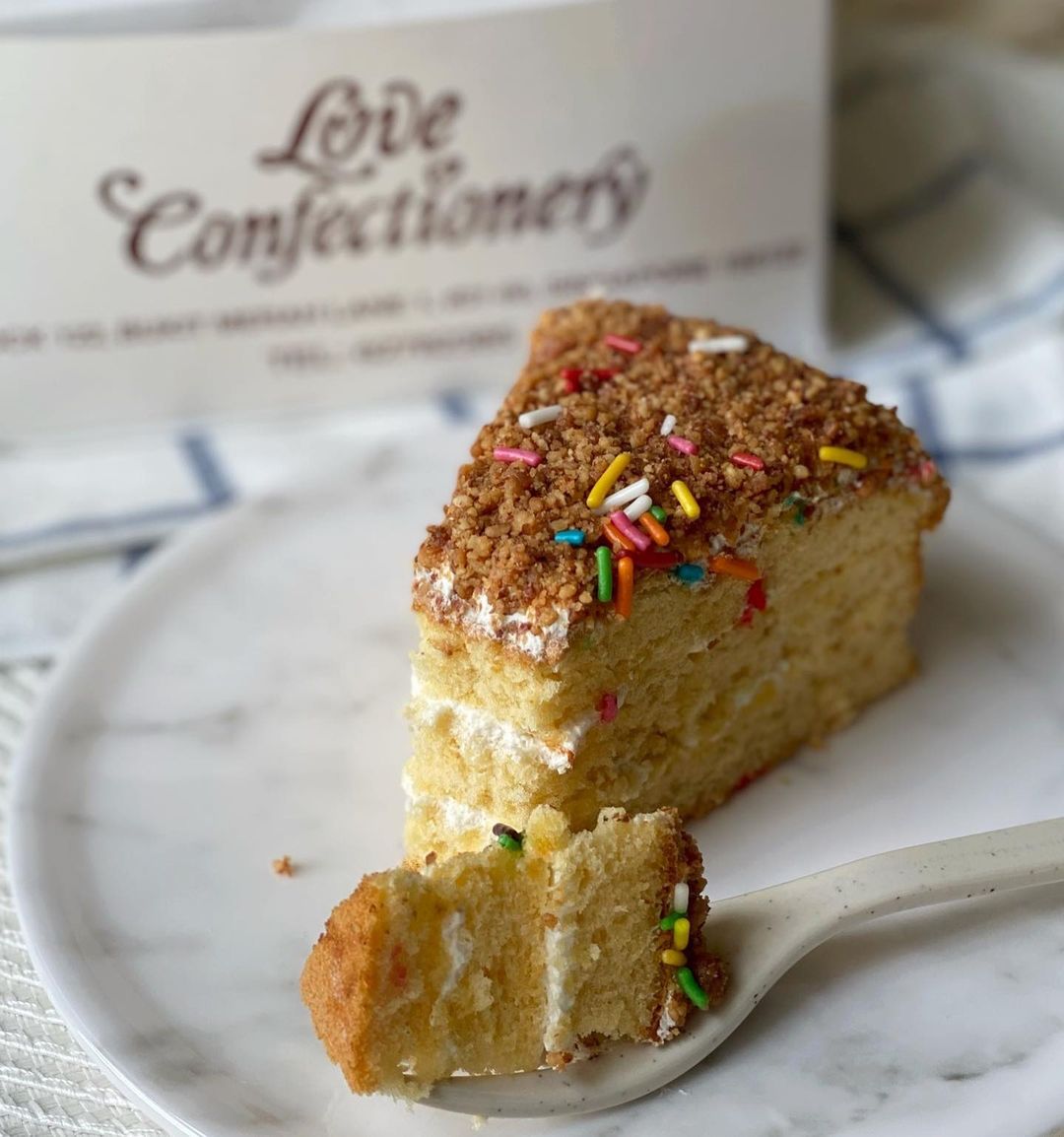 love confectionery - peanut cake