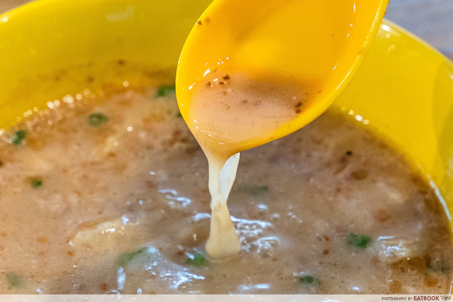 no. 25 minced meat noodle - soup pour fish maw soup
