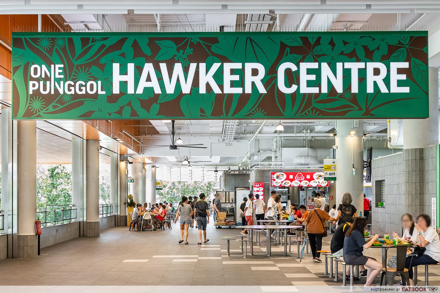 one punggol hawker centre - logo