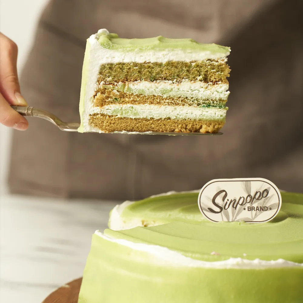 pandan kaya cake - sinpopo