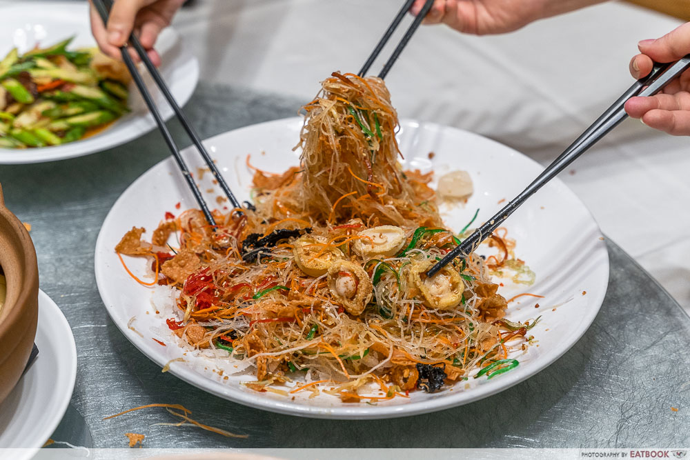 putien cny - tossing yusheng