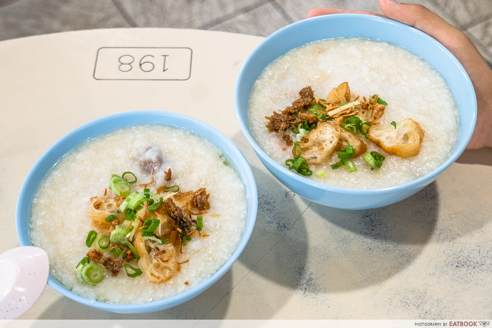 redhill pork porridge - flatlay