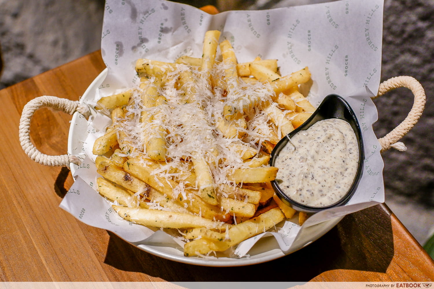 surrey hills grocer ion truffle fries