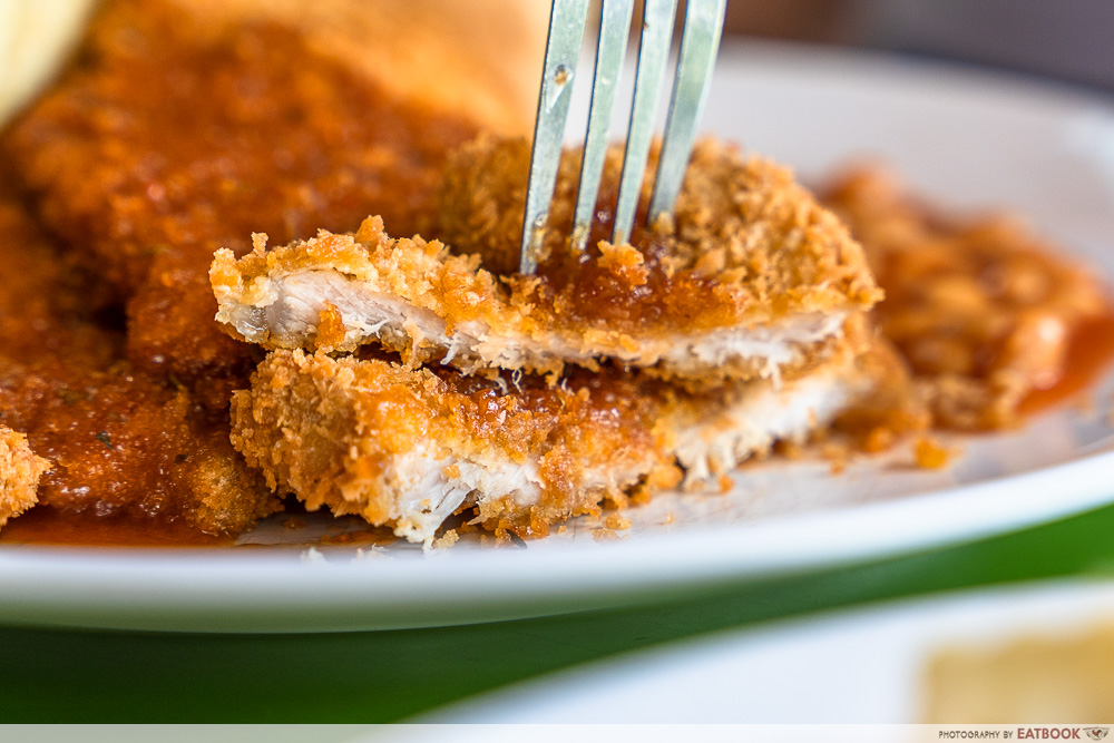 ye lai xiang tasty barbecue pork cutlet fried