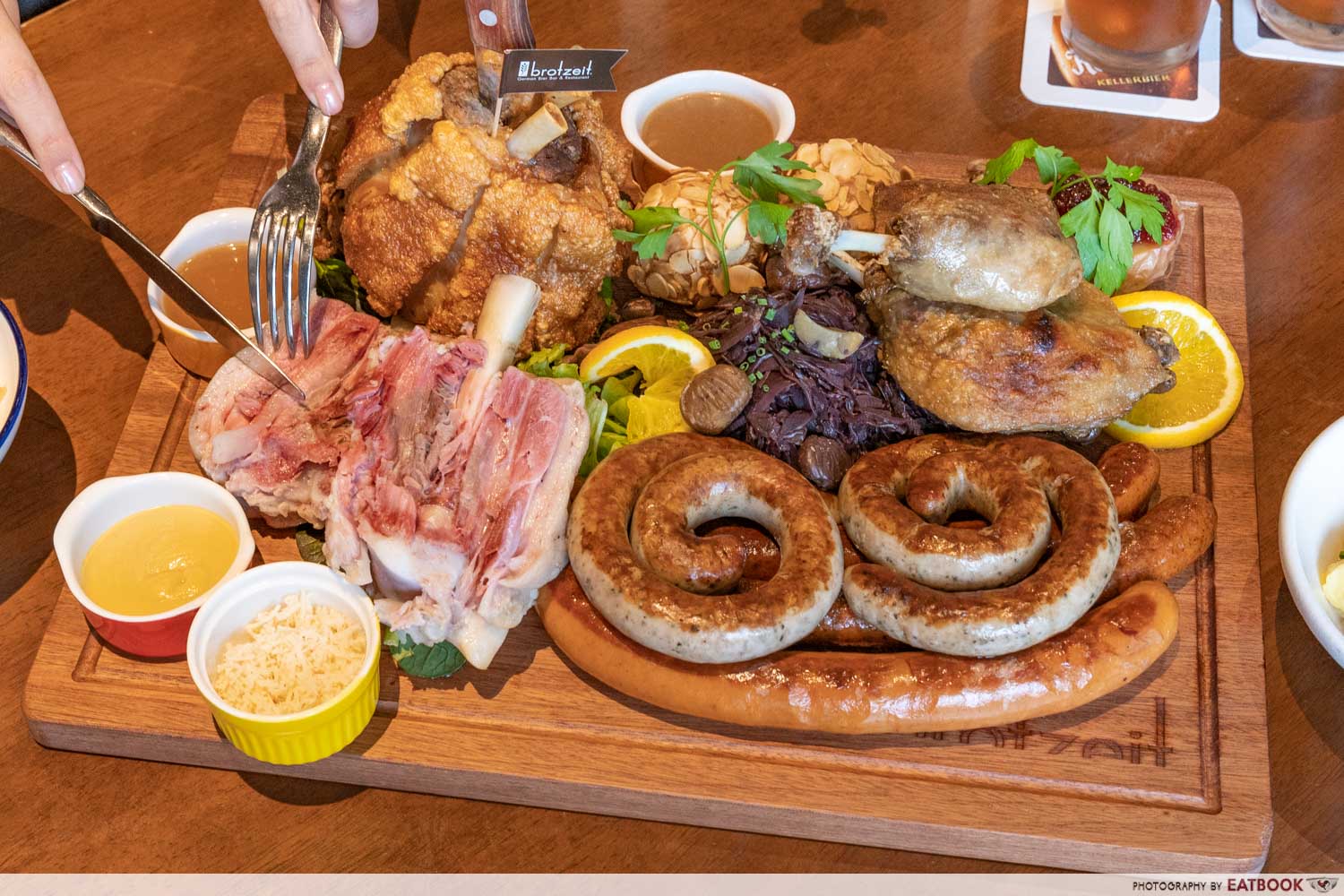 vivocity christmas - brotzeit platter