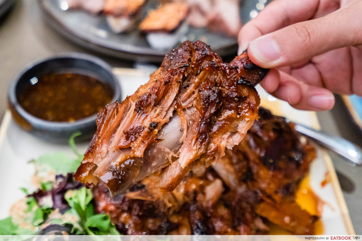 Black Fairy - signature pork ribs close up