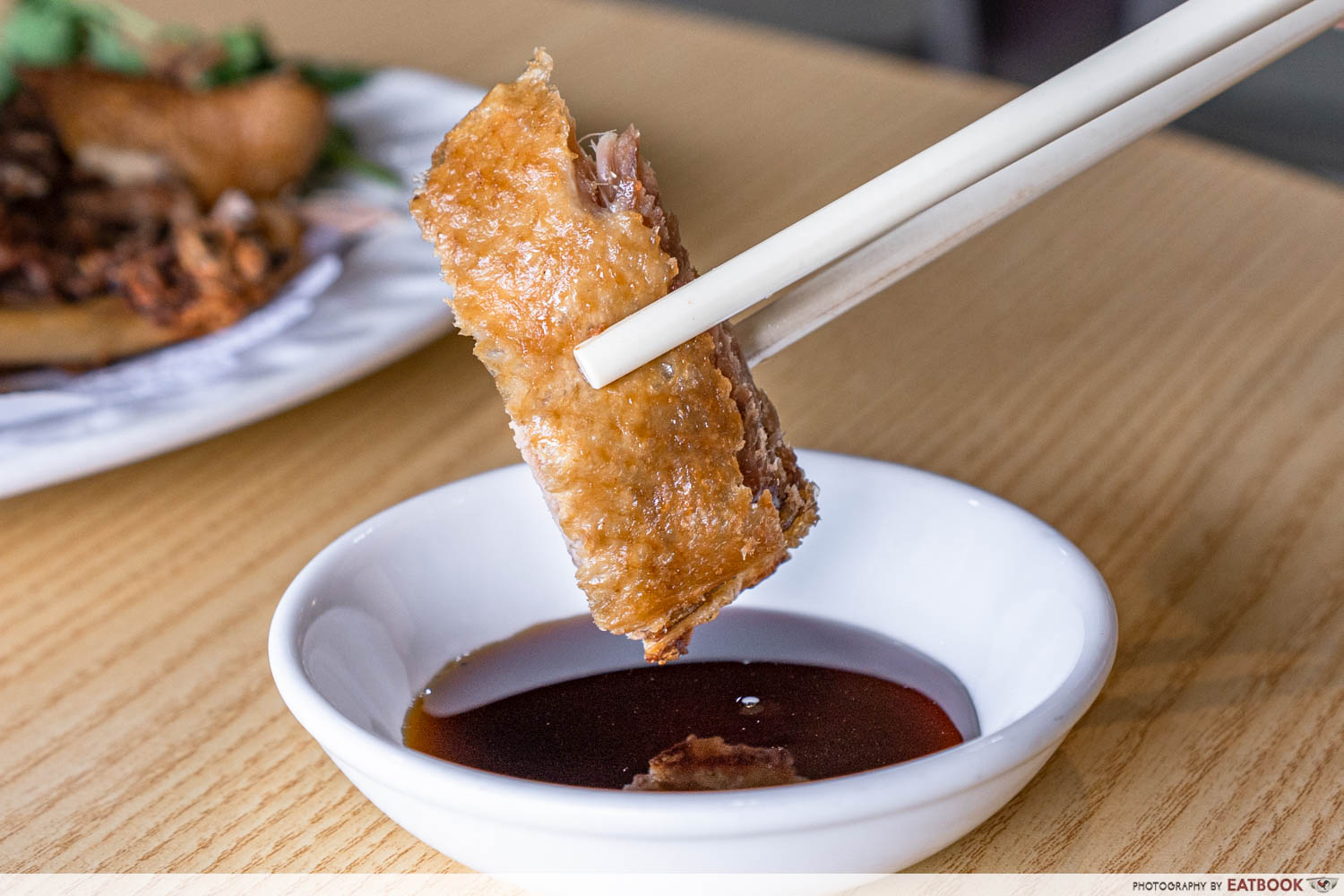 Lee Do Restaurant - fried duck closeup