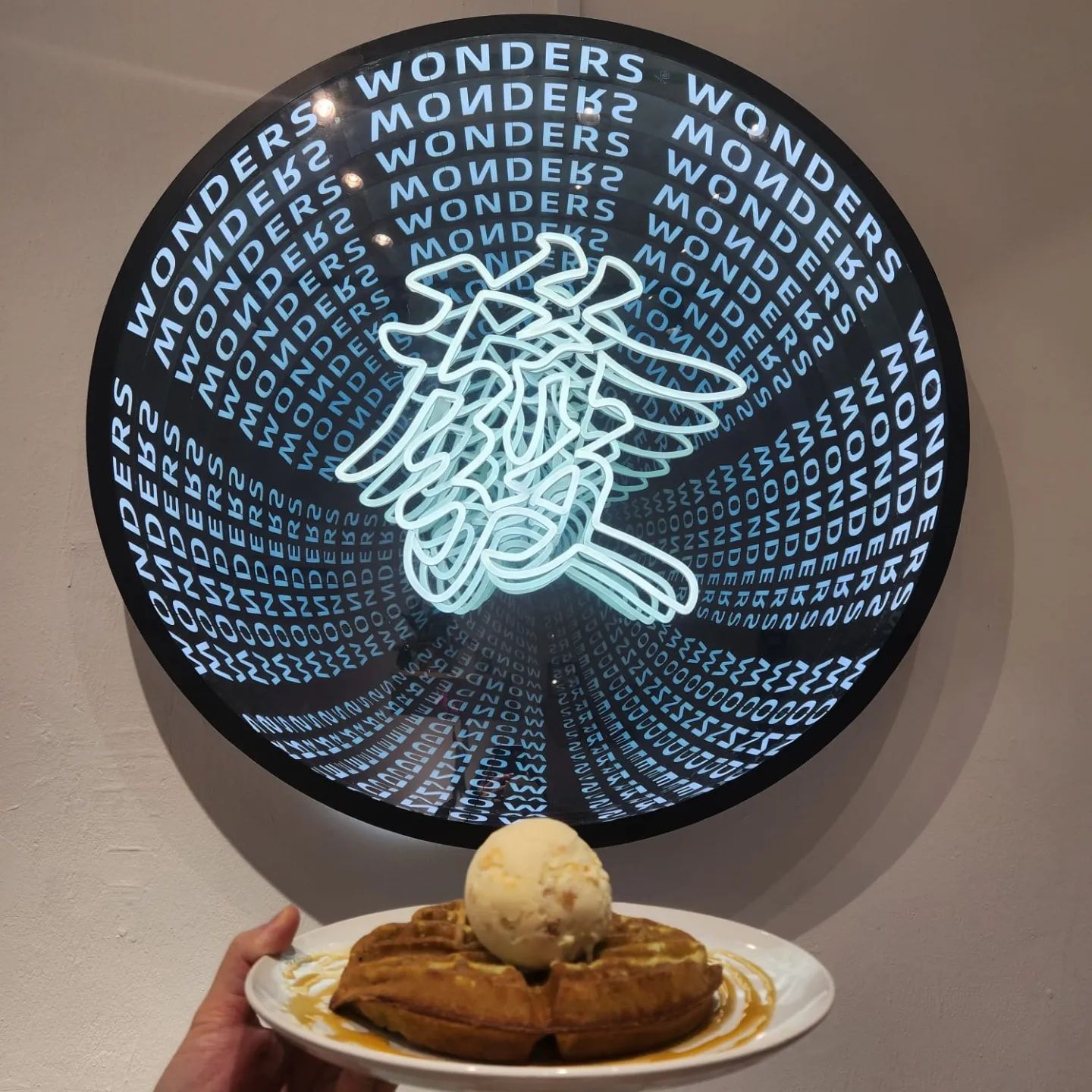 Wonders - logo with ice cream