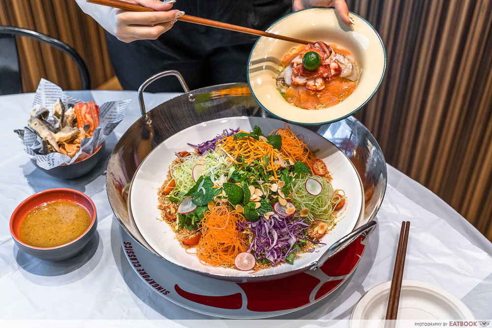 dancing crab yusheng