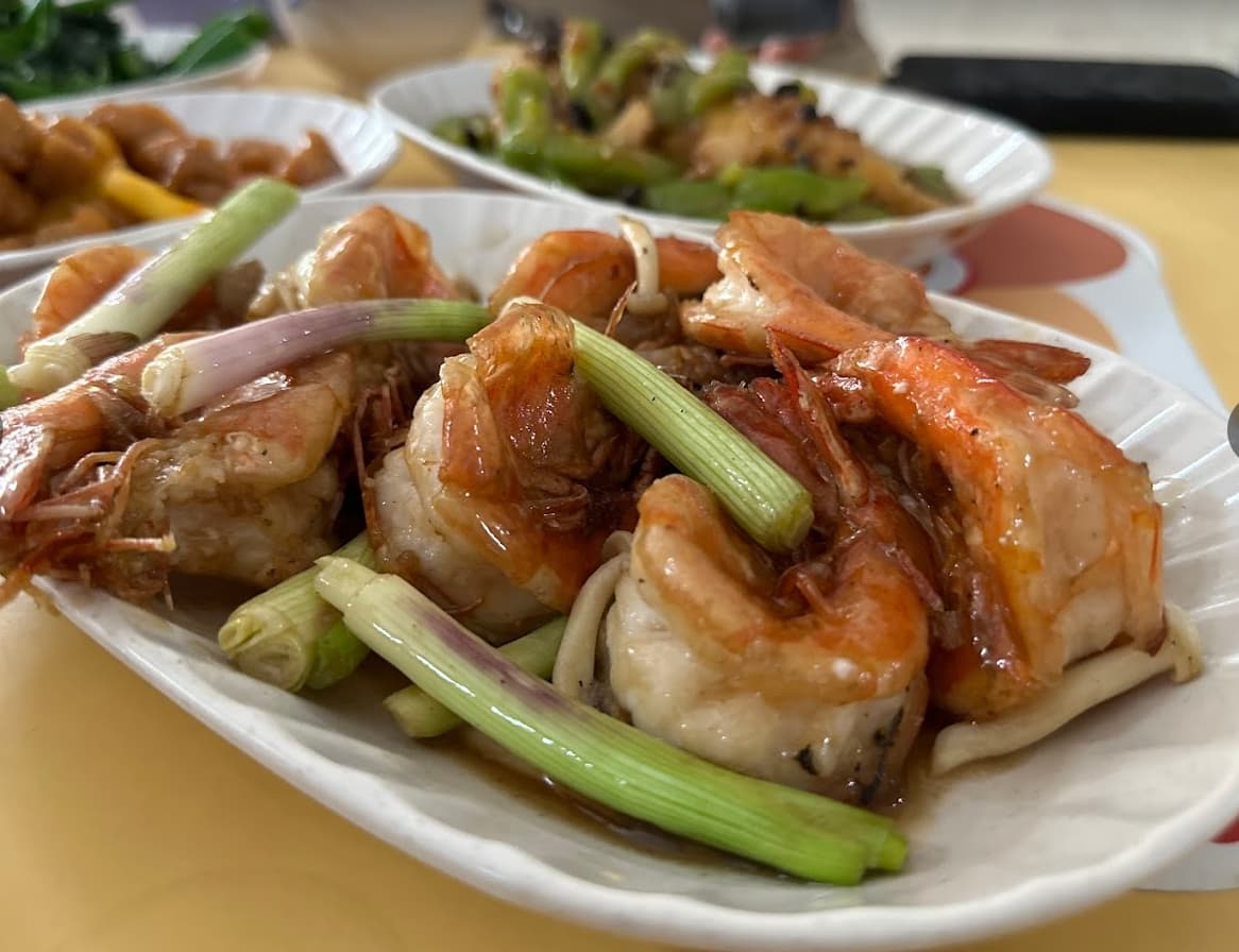 fried prawns - hong kong style kitchen toa payoh