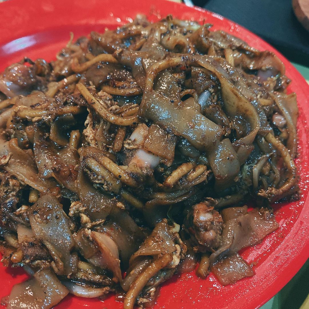 hai kee cha kuay teow- close up shot