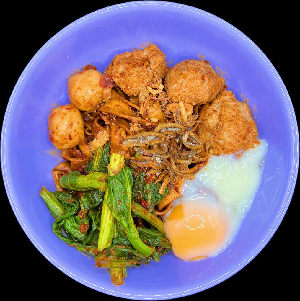 kai's handmade mee hoon kueh dish