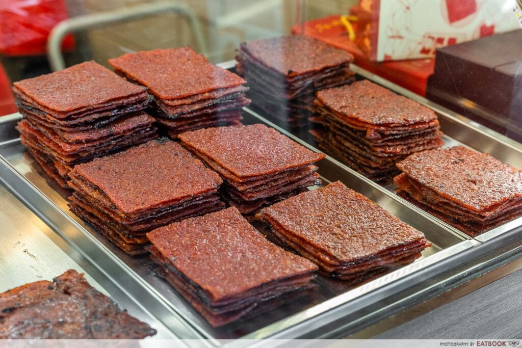 kim tee bak kwa display