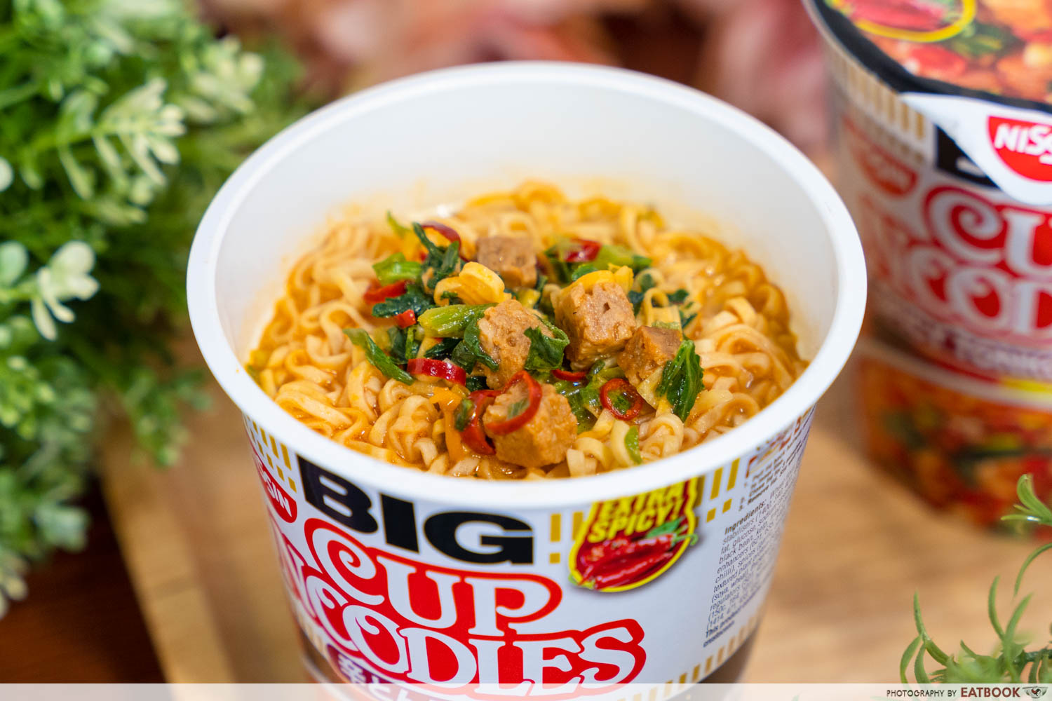 NISSIN Launches Spicy Tonkotsu Big Cup Noodles | Eatbook.sg