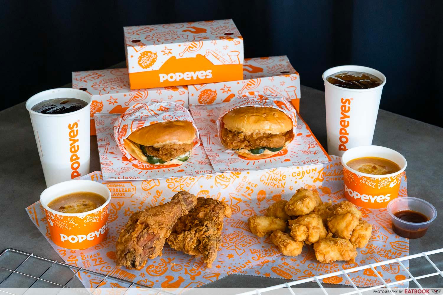 Popeyes First 24 Hour Outlet Opens In Bukit Timah Eatbook sg