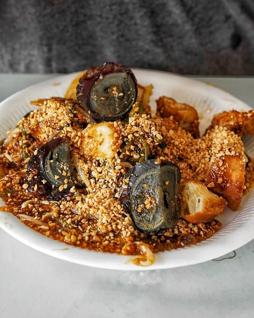 toa payoh rojak - century egg