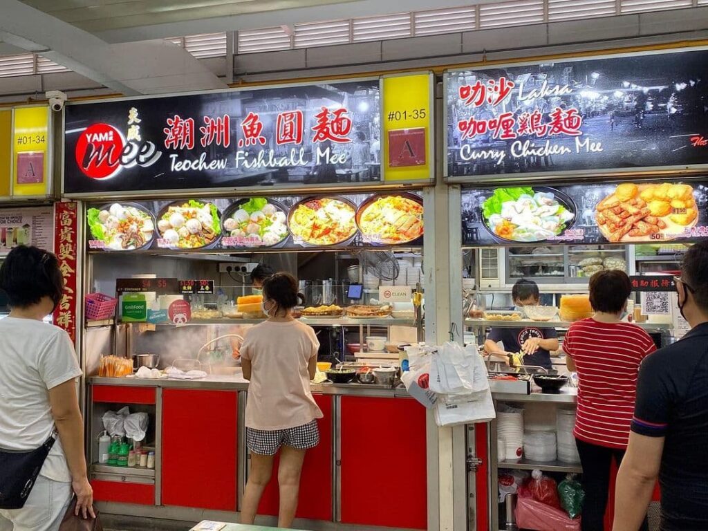 Yam Mee Teochew Fishball Noodles Has Shiok Laksa In Kovan Eatbook.sg