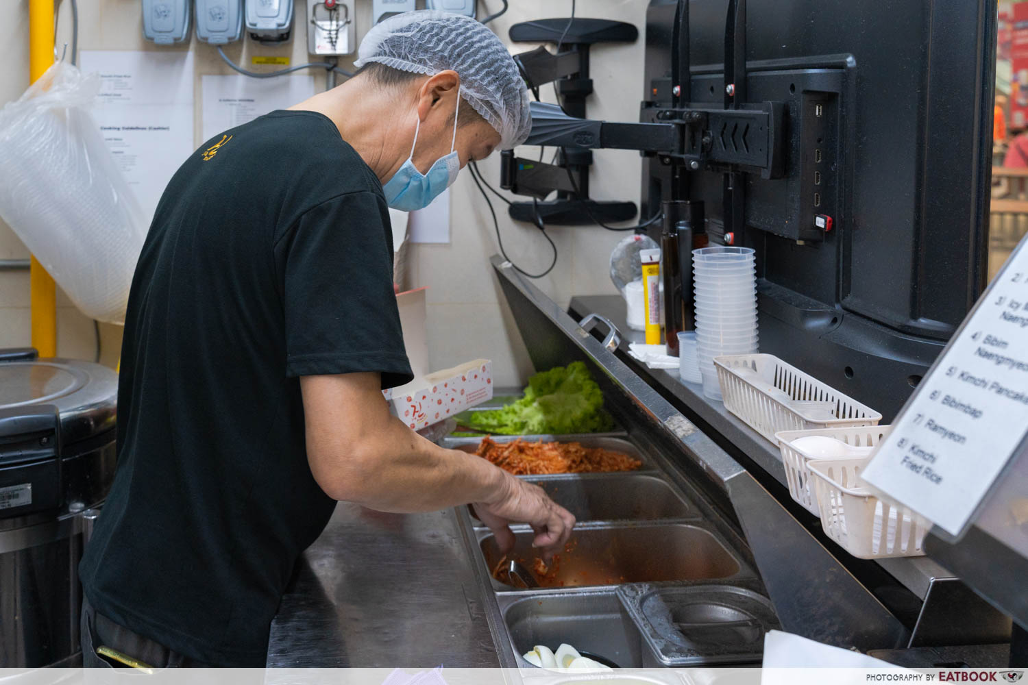 JIN Kimchi express- preparation shot