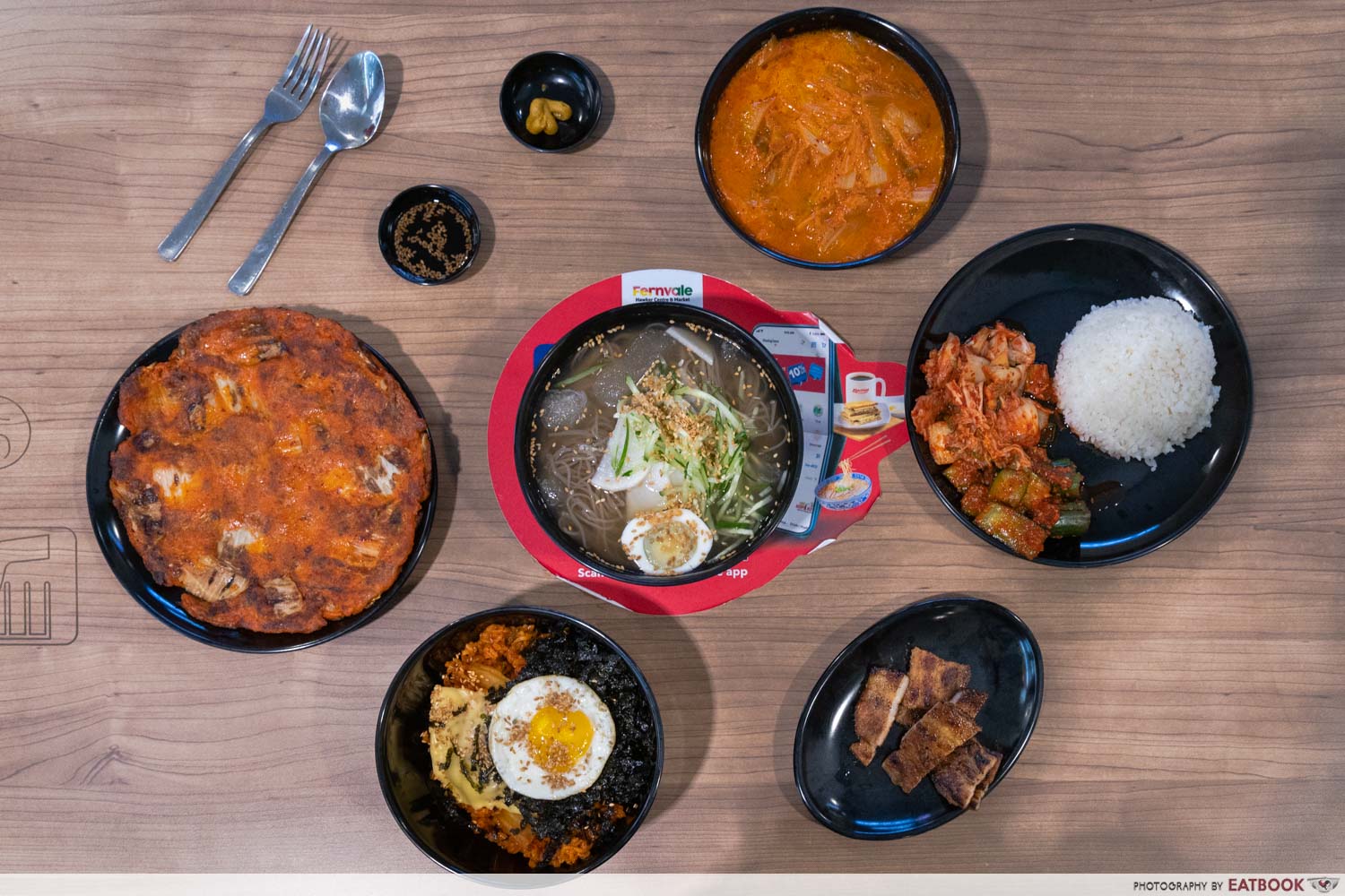 JIN Kimchi express- flatlay