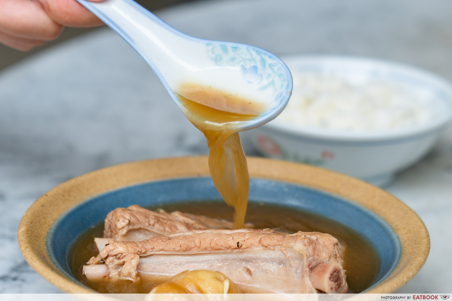 ng ah sio- bak kut teh soup