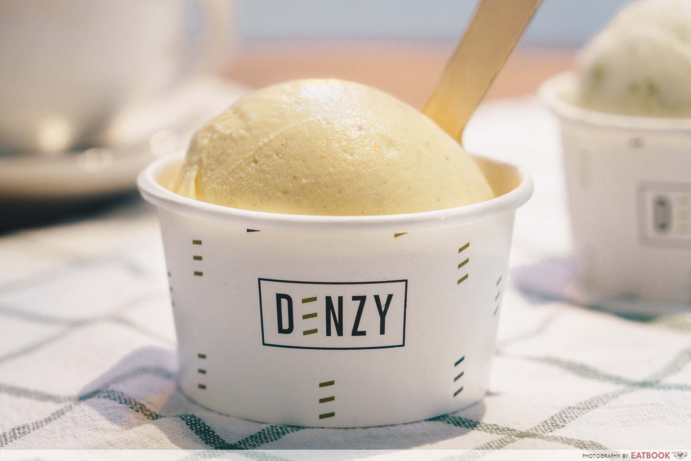 Denzy Gelato - ice cream cup