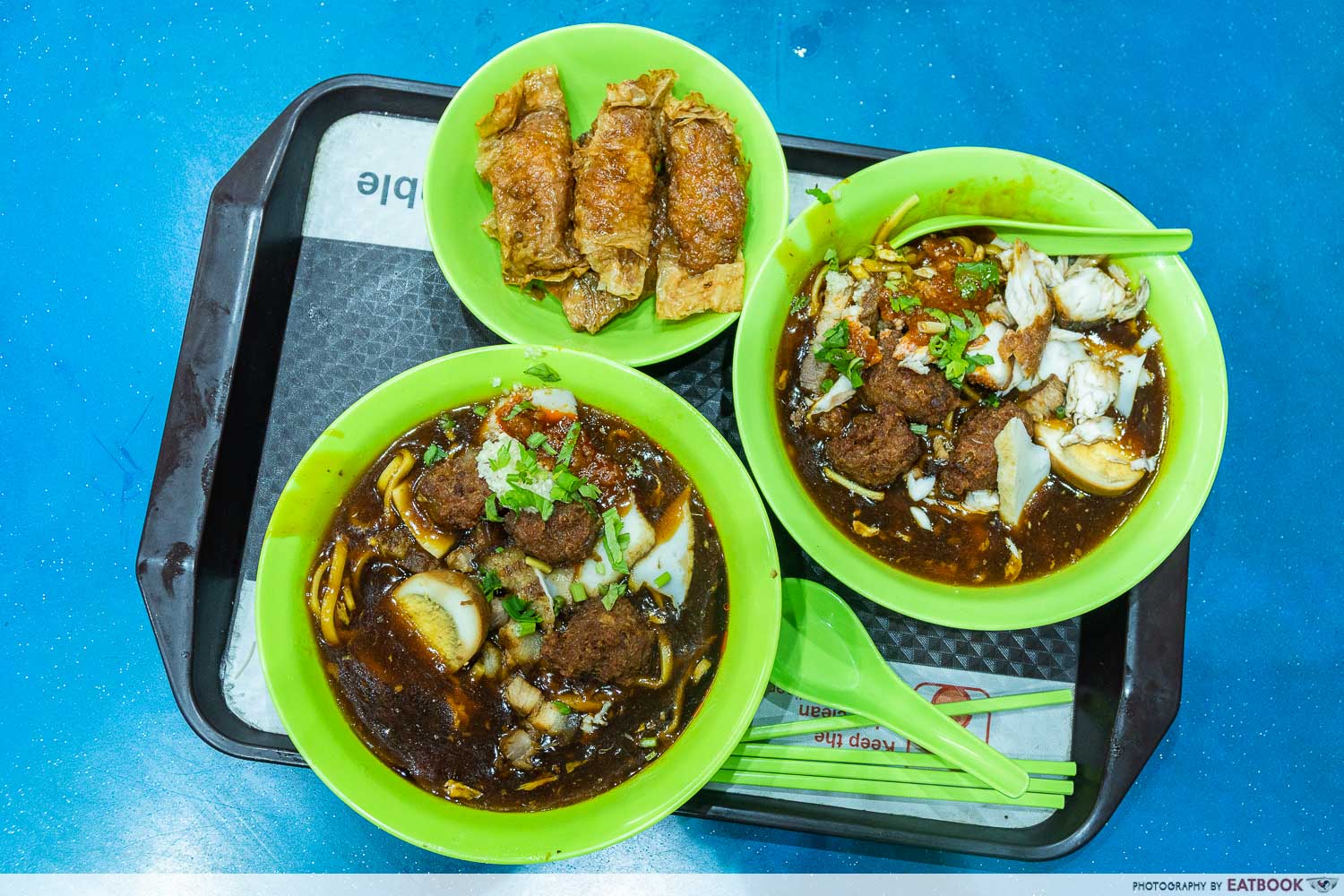 Feng Zhen Lor Mee flatlay