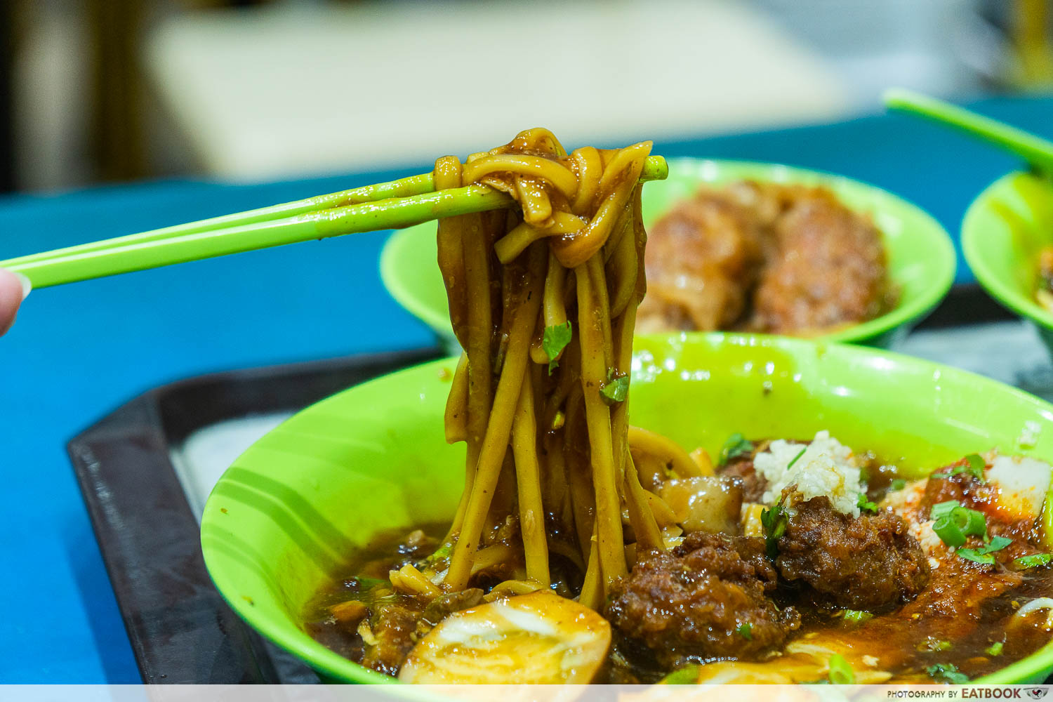 Feng Zhen Lor Mee noodle pull