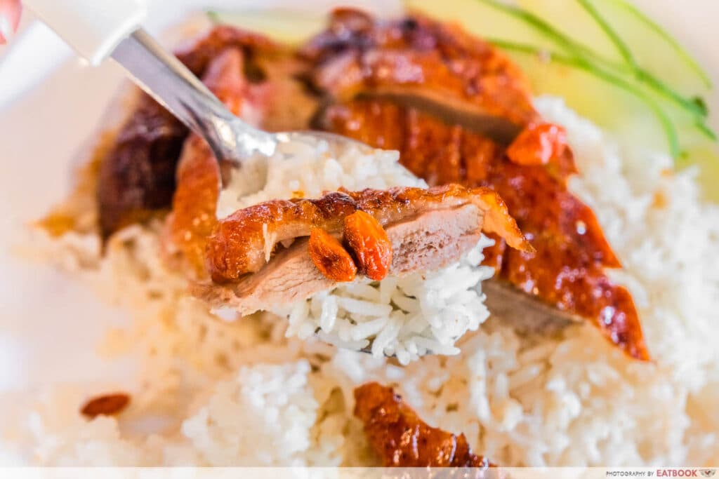 best singapore food duck rice