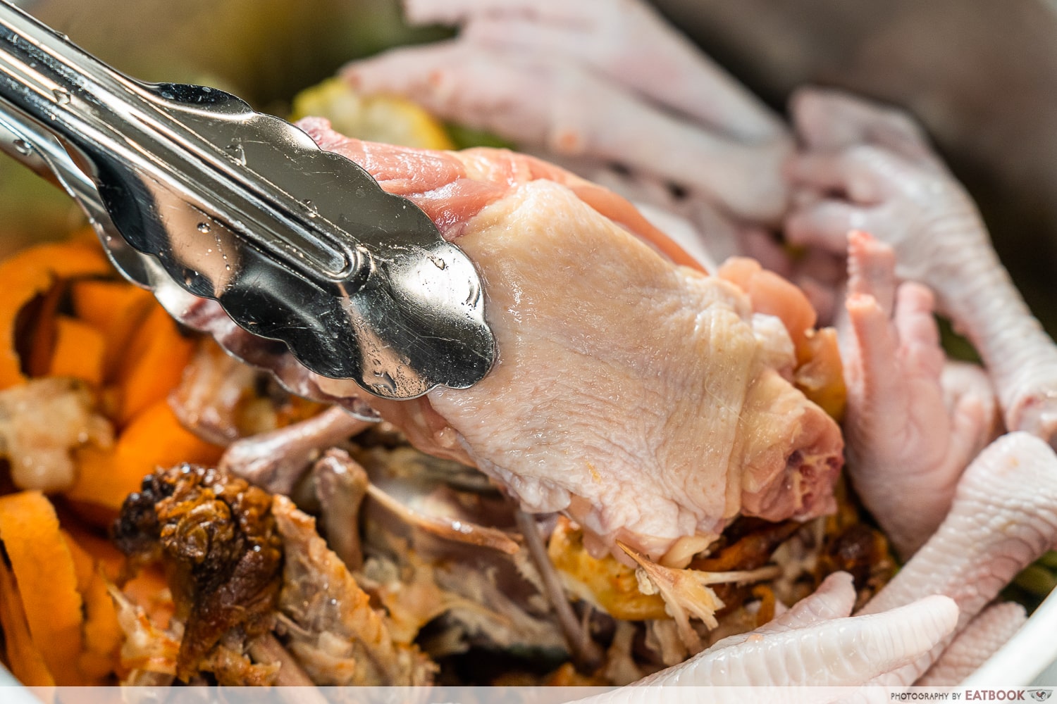 easy hotpot broth recipe - chicken neck