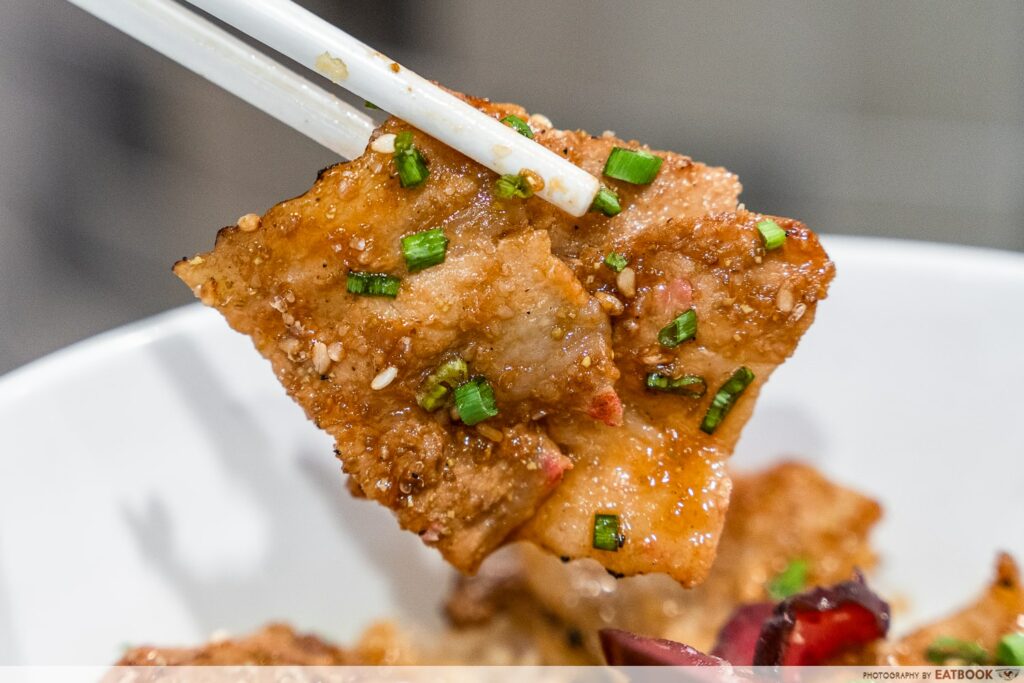 Ippon Fusion Bowl Review Cheap Japanese Donburi And Pork Lard Rice Bowl In Tampines Eatbook.sg