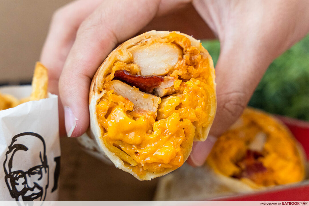 KFC’s Mac ‘N Cheese Zingerito Returns Eatbook.sg