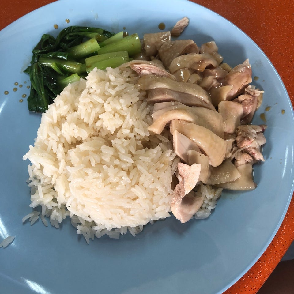 kim seng white chicken rice