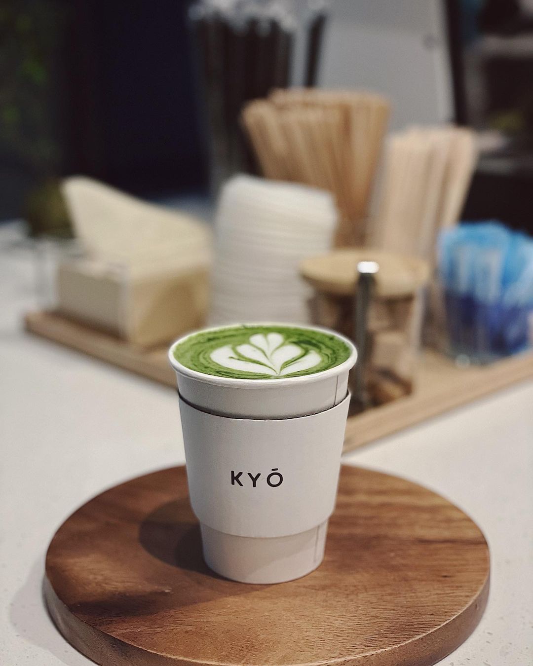 kyo kohee - matcha latte