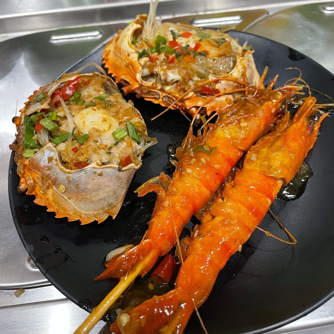 lajiangshan crab prawn