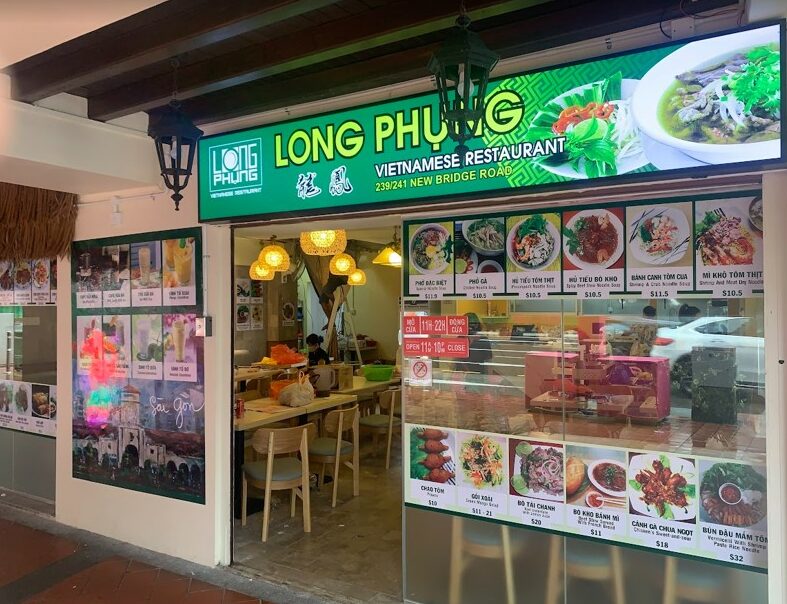 long phung chinatown storefront