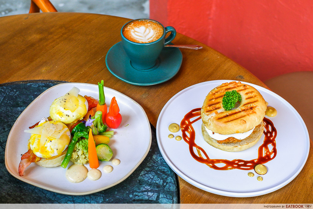 mitte mitte cafe chiang mai flatlay