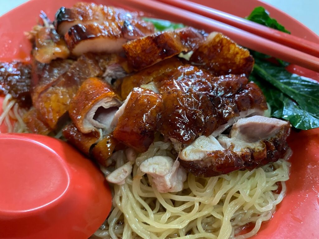 roast duck noodles foong kee