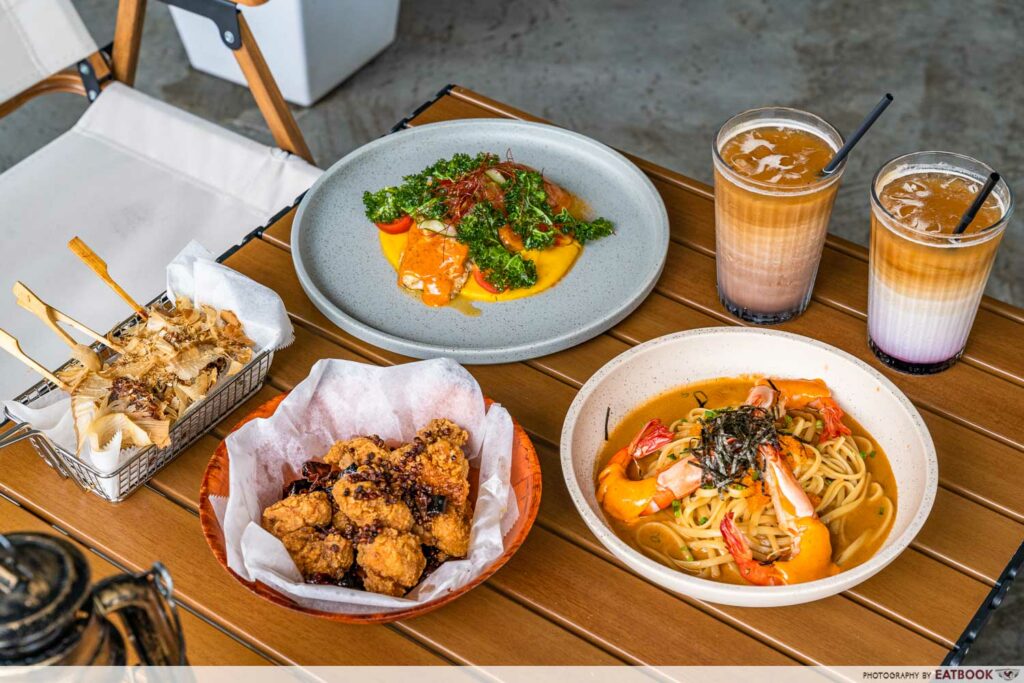 Tent Cafe New Safari Cafe Near Choa Chu Kang Eatbook.sg