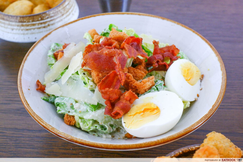 wildfire burgers salad