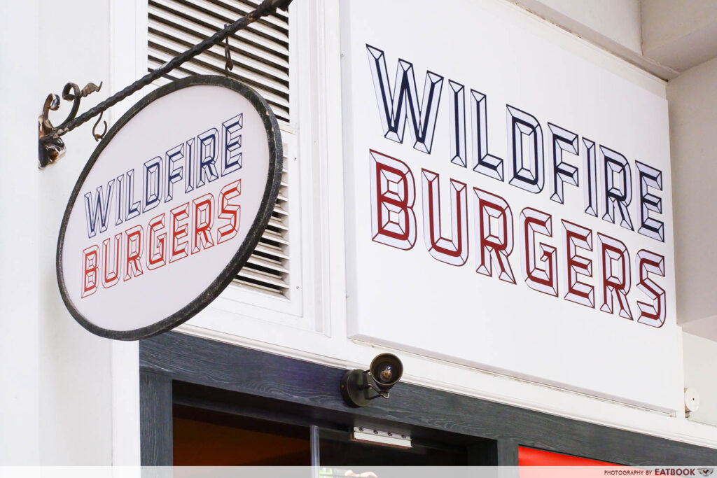 wildfire burgers storefront