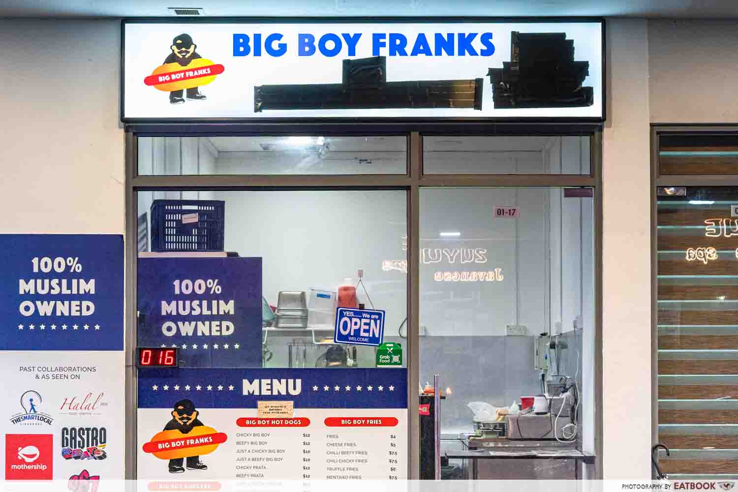big boy franks- store front